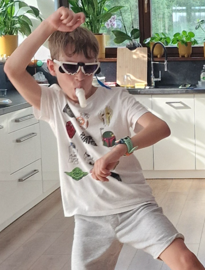 Philip dancing